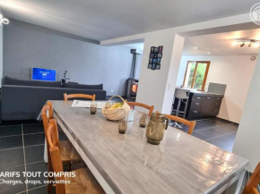 Gîte 80m² avec jardin privatif, garage pour motos, à proximité des sentiers de randonnée et circuits VTT. - FR-1-496-319